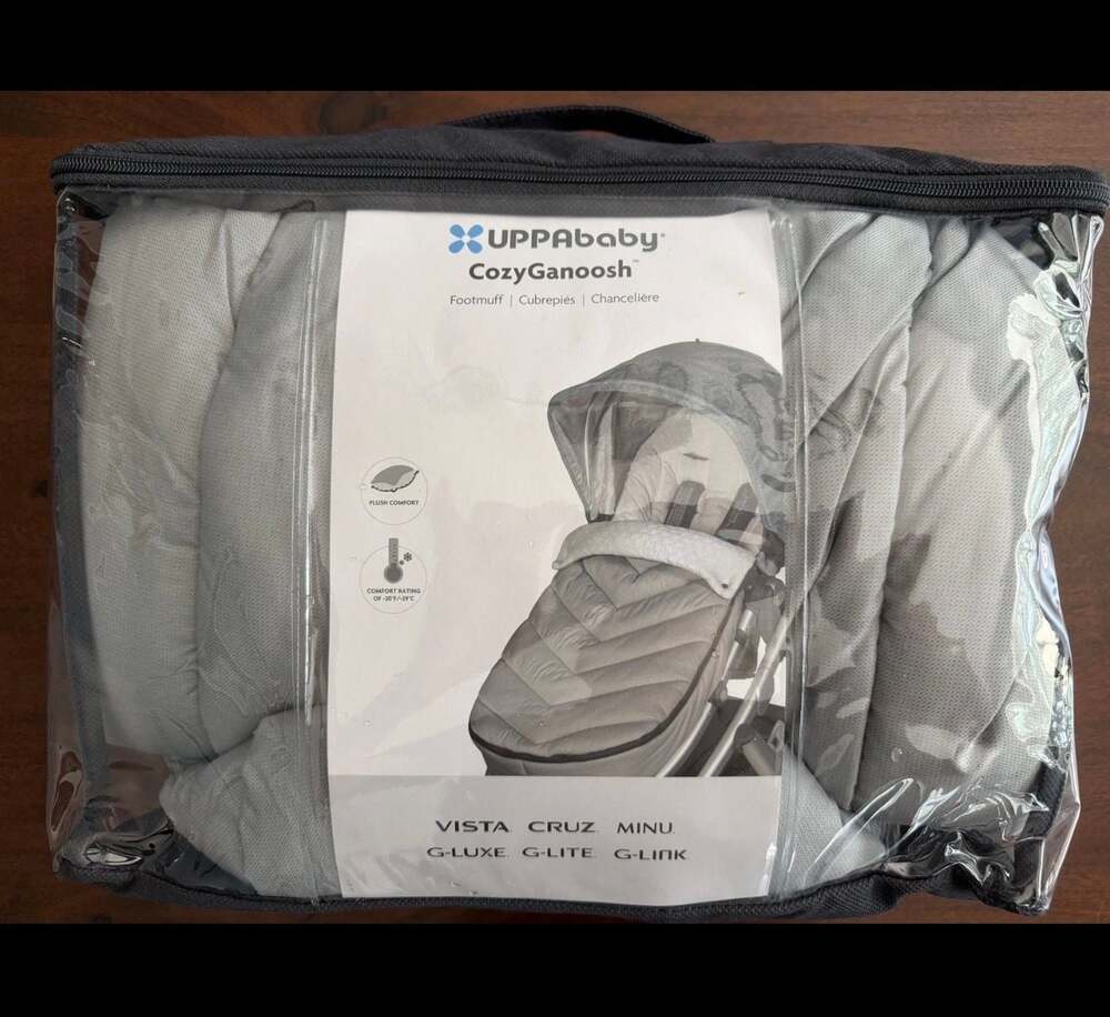 UPPAbaby CozyGanoosh Stroller Footmuff - Pascal Grey